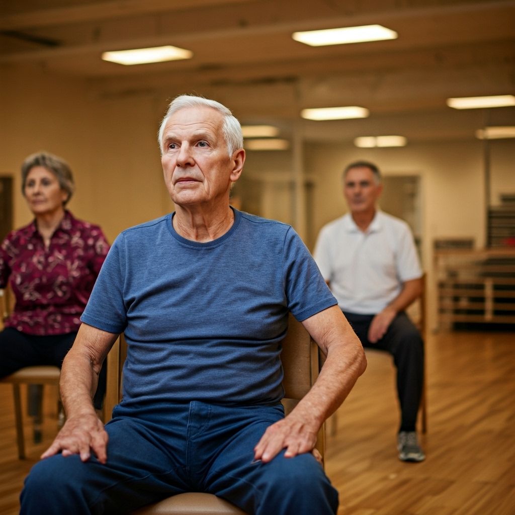 Senior chair exercises